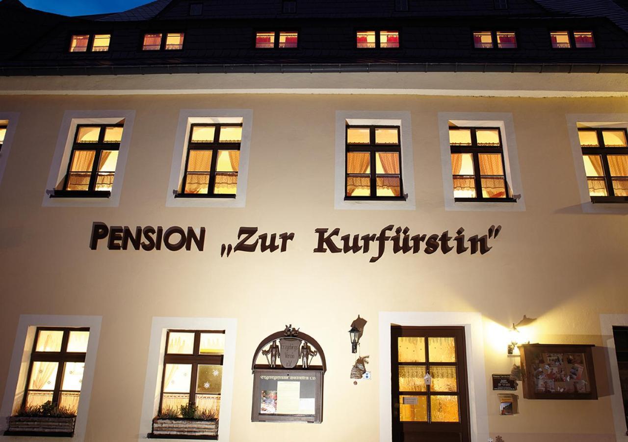 Pension Zur Kurfuerstin Wolkenstein Exterior photo